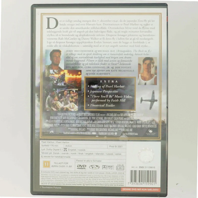 Pearl Harbor med Ben Affleck (DVD)