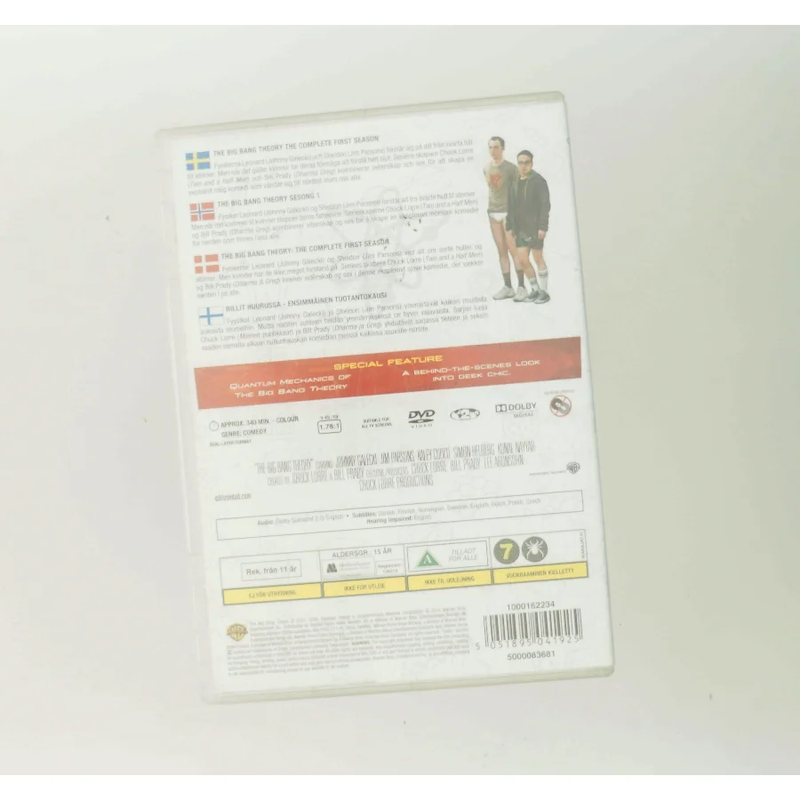 Sæson 1                                        <span class="label label-blank pull-right" style="margin-right: 3px;">Standard edition</span> med Johnny Galecki (DVD)