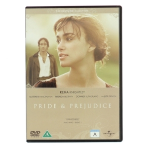 Price and prejudice med Keira Knightley (DVD)