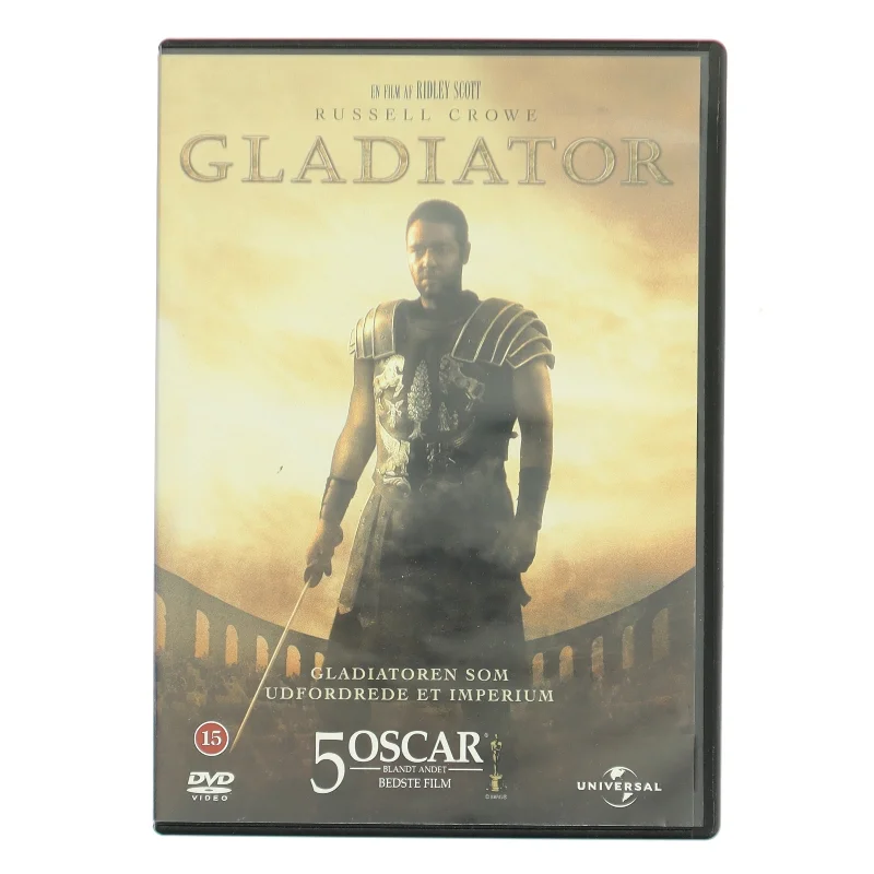 Gladiator med Russell Crowe (DVD)