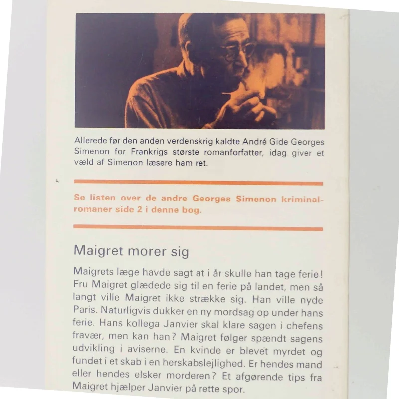 Maigret morer sig af Georges Simenon (Bog)