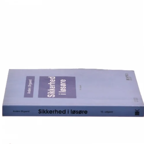 Sikkerhed i løsøre af Anders Ørgaard (Bog)