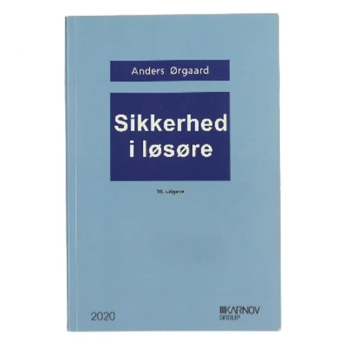 Sikkerhed i løsøre af Anders Ørgaard (Bog)