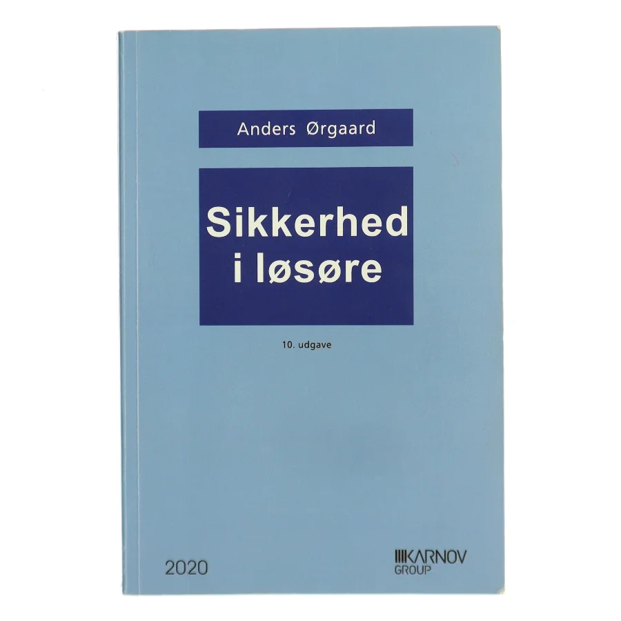 Sikkerhed i løsøre af Anders Ørgaard (Bog)