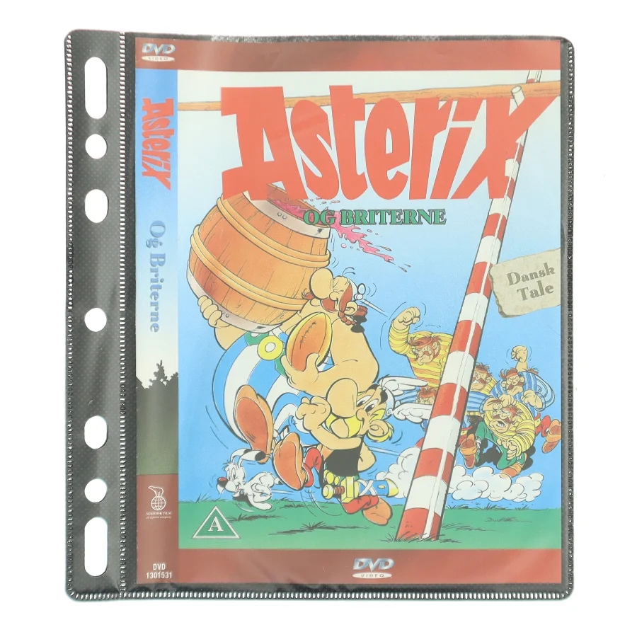 Asterix og briterne med Tegnefilmfigurer: Asterix, Obelix, briter, romere (DVD)