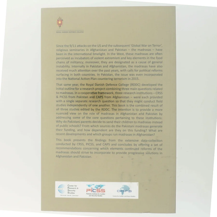 Bog om madrassaers rolle