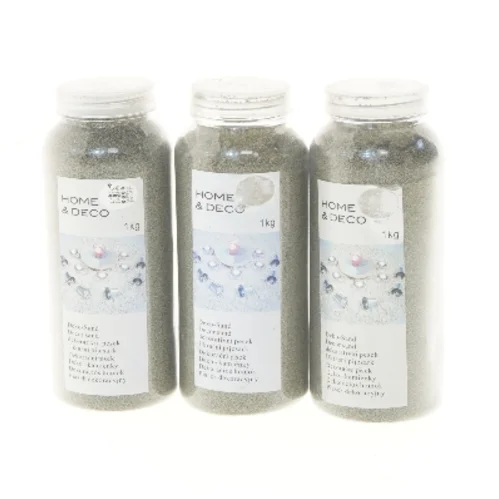 3x Home & Deco dekosand 1 kg (str. 3x1 kg cm)