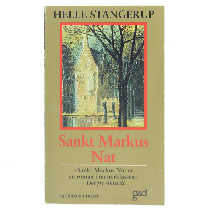 Sankt Markus Nat af Helle Stangerup (Bog)