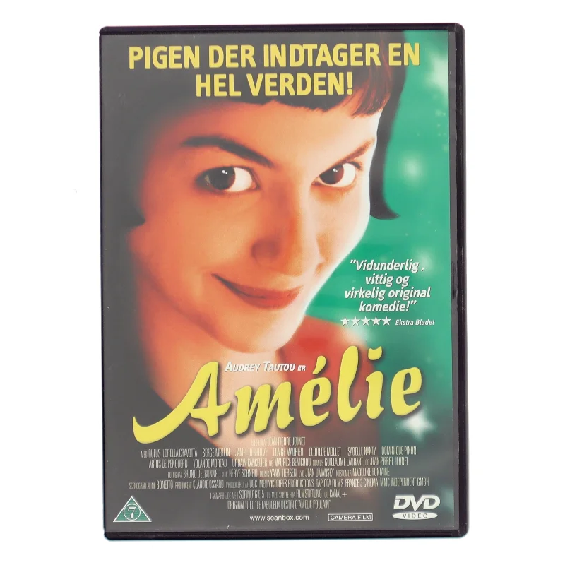 Amelie med Audrey Tautou (DVD)