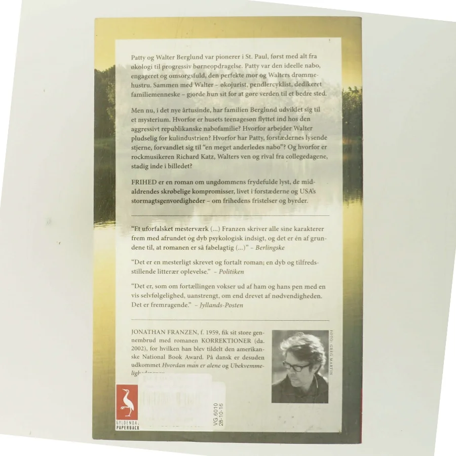 Frihed af Jonathan Franzen (Bog)