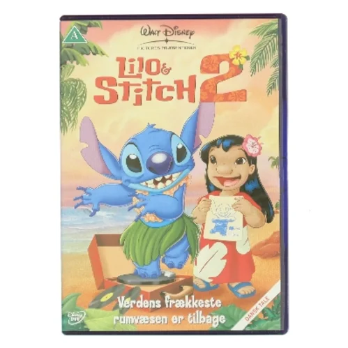 Lilo & Stitch 2 med Tegnefilmfigurerne Lilo og Stitch samt øvrige figurer fra Lilo & Stitch-universet (DVD)