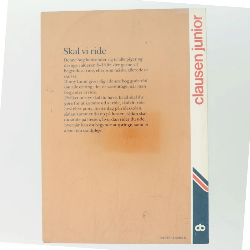 Skal vi ride af Dinny Lund (Bog)