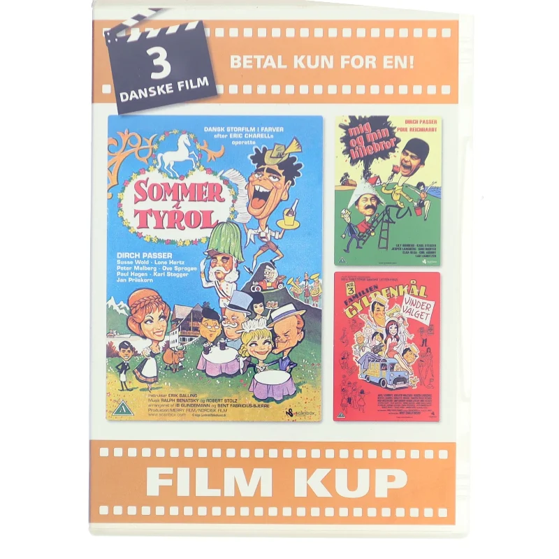 Mig & Min Lillebror+sommer I Tyrol+fam. Gyldenkål med Dirch Passer (DVD)