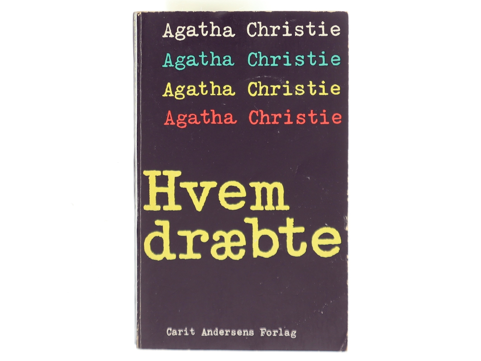 Hvem dræbte af Agatha Christie (Bog)