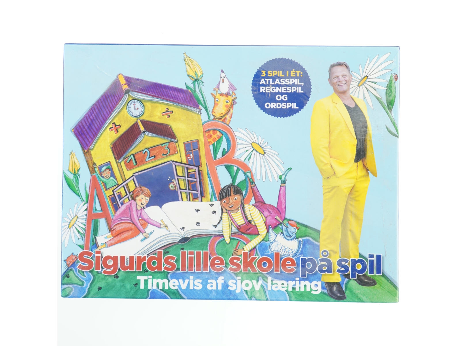 Sigurds Lille Skole På Spil fra Politikkens Forlag (str. 42x32 cm)