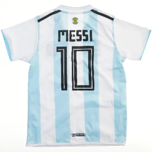 Argentina Messi fodboldtrøje med nummer 10 (str. 140)