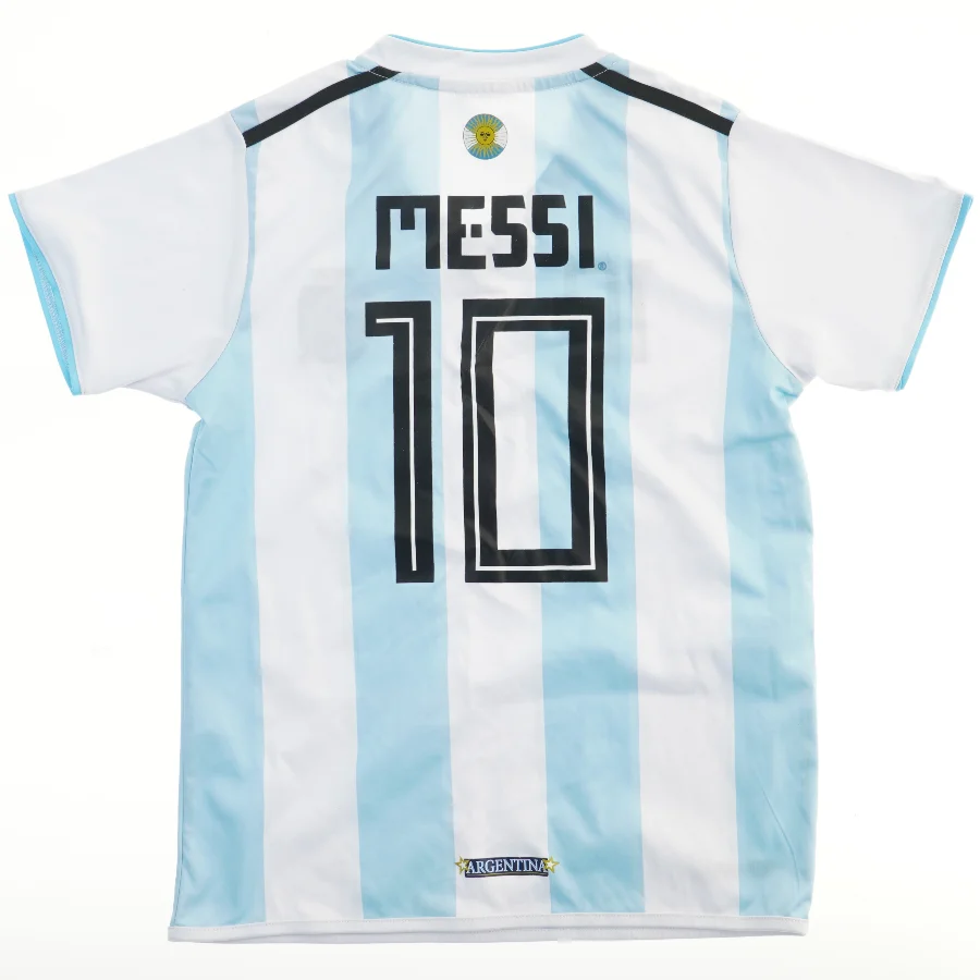 Argentina Messi fodboldtrøje med nummer 10 (str. 140)