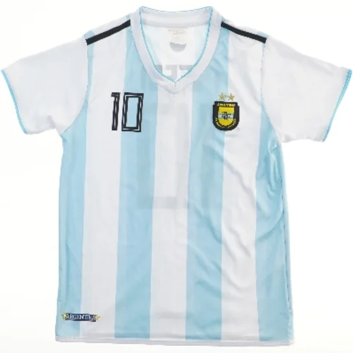 Argentina Messi fodboldtrøje med nummer 10 (str. 140)