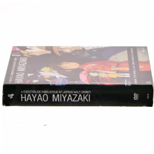 Hayao Miyazaki: 4 eventyrlige familiefilm (Box Set) (DVD) med Stemme-skuespillere i japanske originaludgaver og danske versioner (ikke specificeret på cover) (DVD)