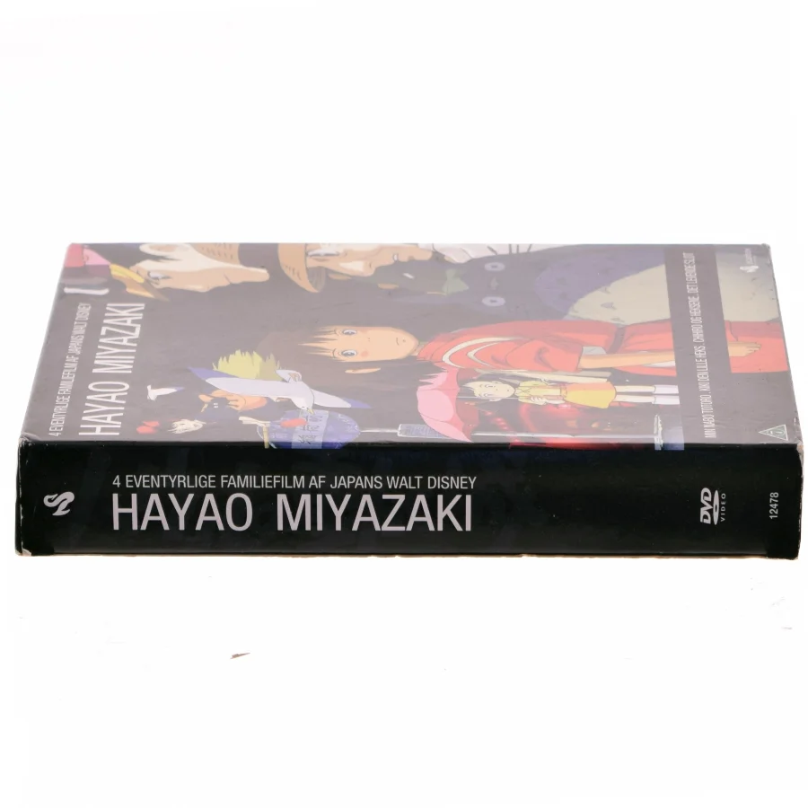 Hayao Miyazaki: 4 eventyrlige familiefilm (Box Set) (DVD) med Stemme-skuespillere i japanske originaludgaver og danske versioner (ikke specificeret på cover) (DVD)
