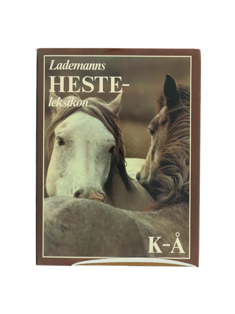 Forsiden af Lademanns Hesteleksikon K-Å