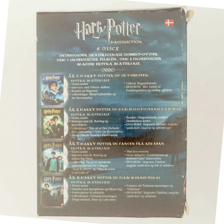 Harry Potter og Flammernes Pokal Special Edition med Daniel Radcliffe (DVD)