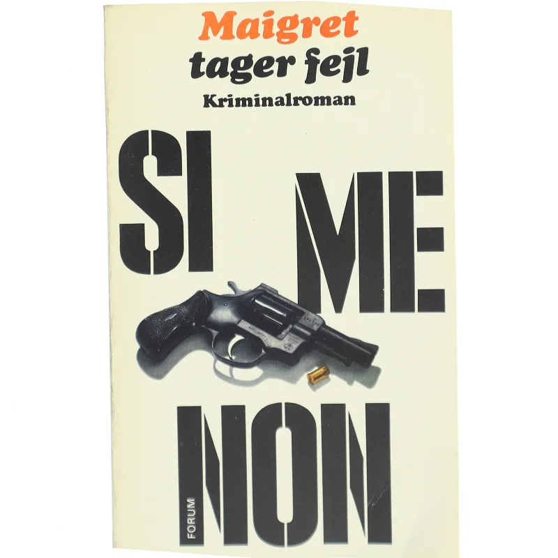 Maigret tager fejl af Simenon (Bog)