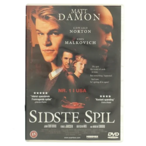 Sidste Spil med Matt Damon (DVD)