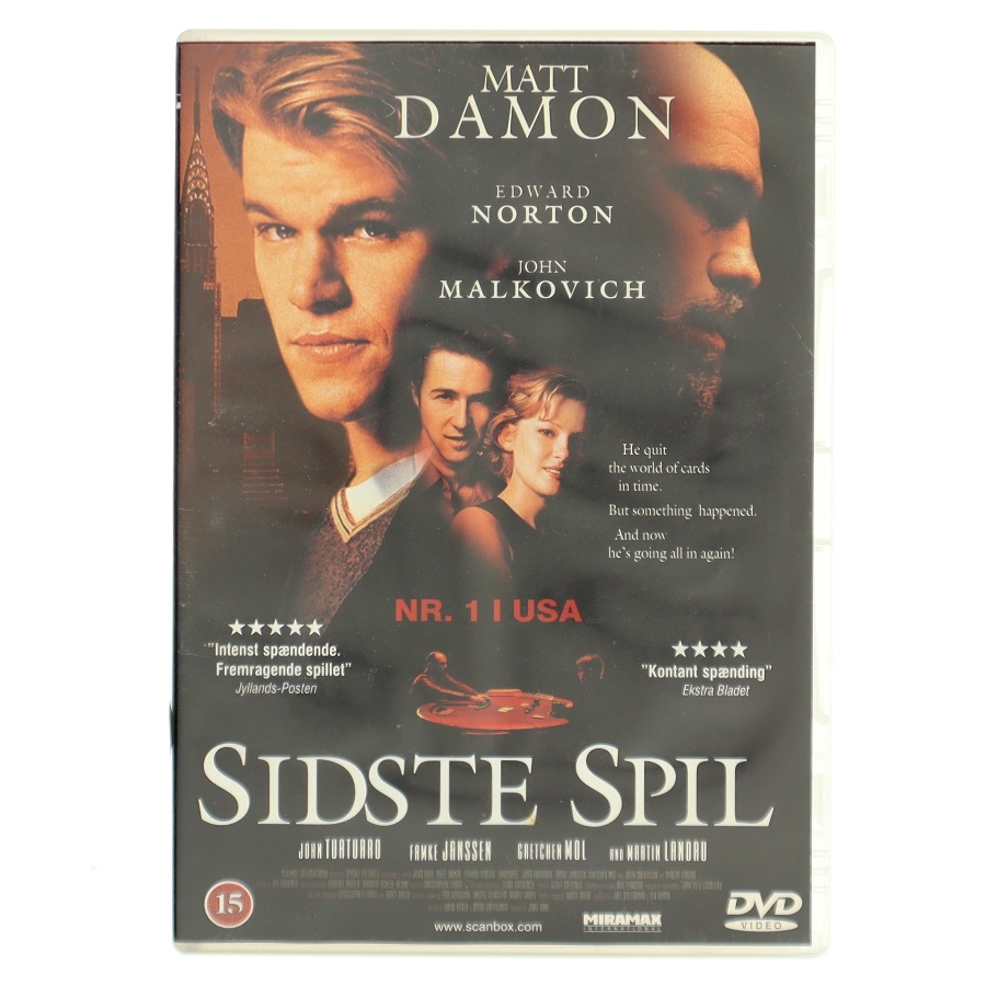 Sidste Spil med Matt Damon (DVD)