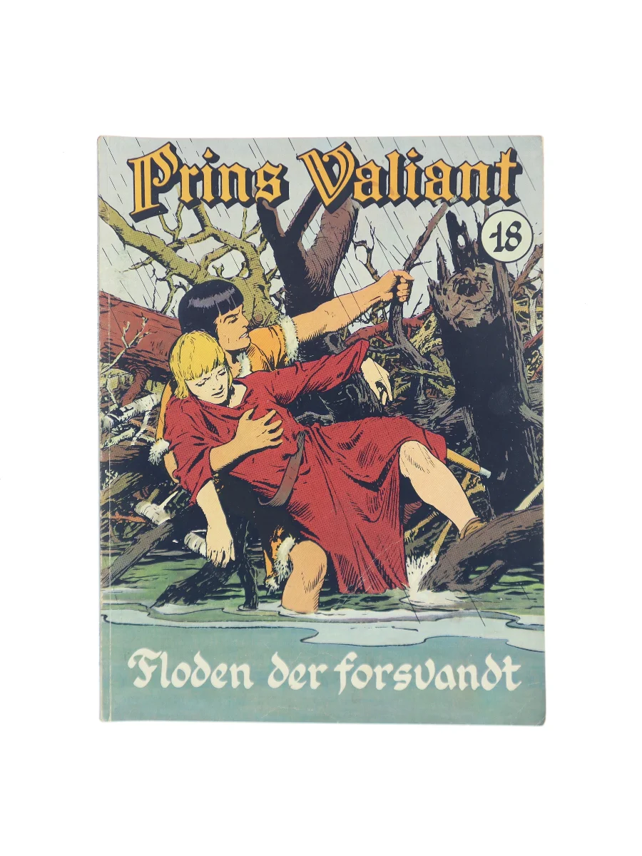 Forsiden af Prins Valiant 18: Floden der forsvandt af Hal Foster