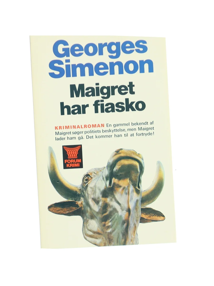 Forsiden af Maigret har fiasko af Georges Simenon