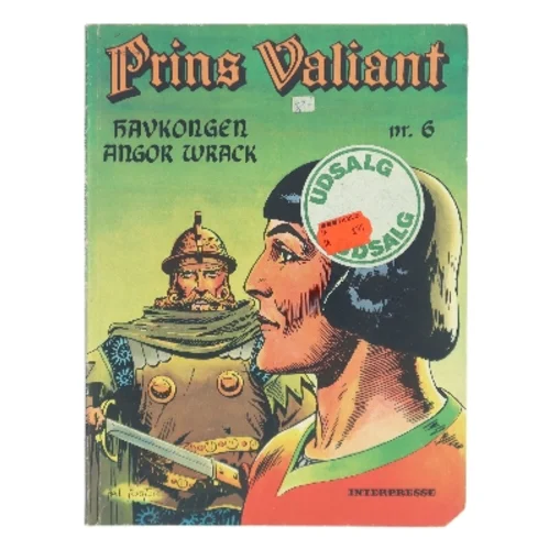 Prins Valiant 6: Havkongen Angor Wrack af Hal Foster (Bog)