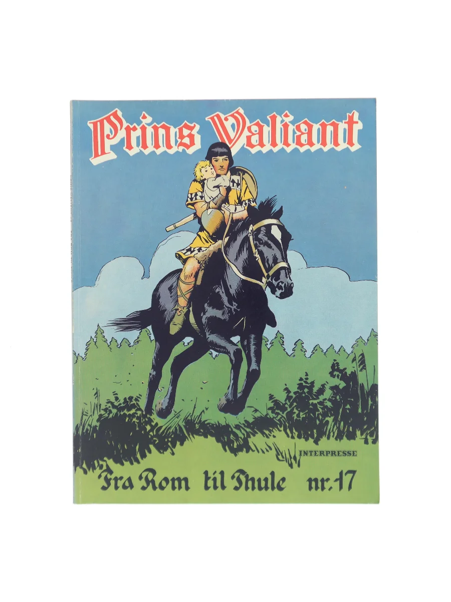 Forsiden af Prins Valiant 17 – Fra Rom til Thule af Hal Foster
