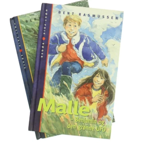 Malle - Benjamin og den grønne UFO af Bent Rasmussen (f. 1934) (Bog)
