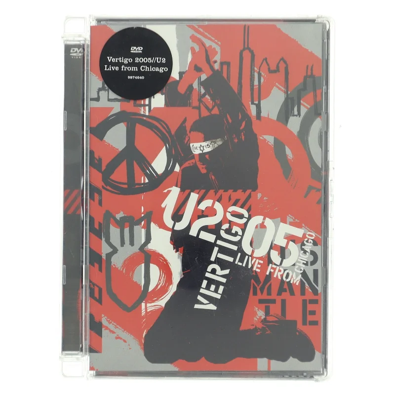 Vertigo-Live In Chicago med U2 (DVD)