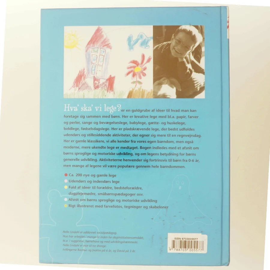 Hva' ska' vi lege? af Helle Lindahl (Bog)