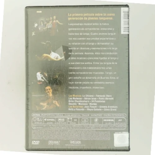Tango un giro extrano med Diverse tango-musikere og dansere (DVD)