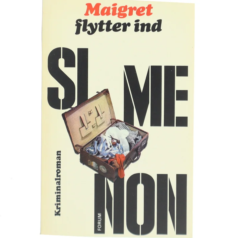 Maigret flytter ind af Georges Simenon (Bog)