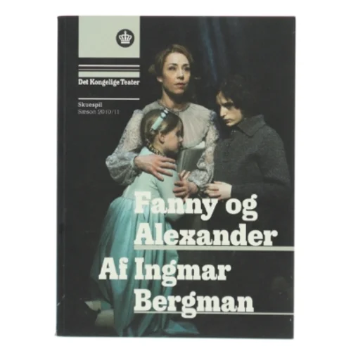 Teaterprogram 'Fanny og Alexander' fra Det Kongelige Teater