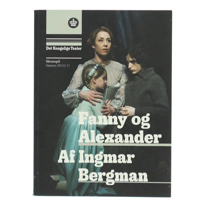 Teaterprogram 'Fanny og Alexander' fra Det Kongelige Teater
