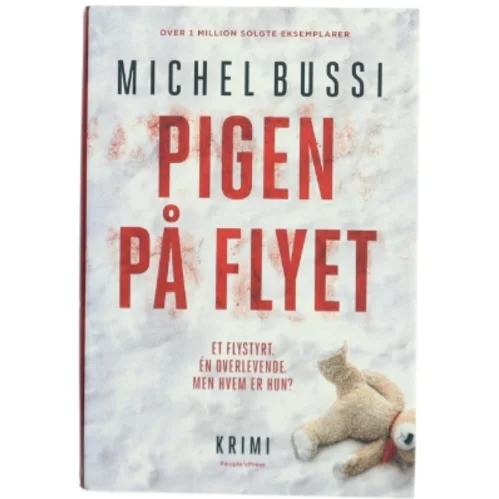 Pigen på flyet : krimi af Michel Bussi (f. 1965) (Bog)