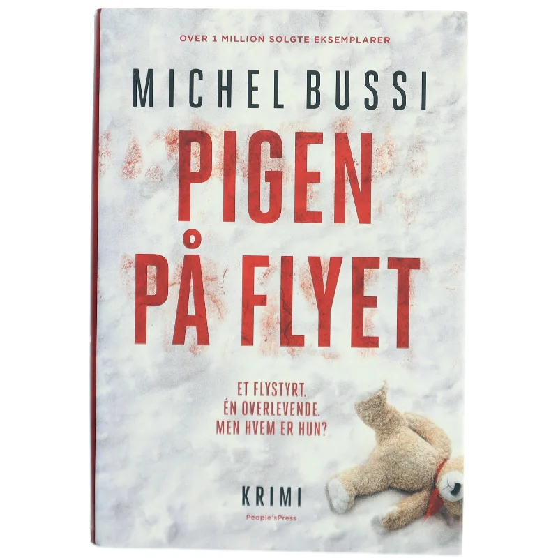 Pigen på flyet : krimi af Michel Bussi (f. 1965) (Bog)