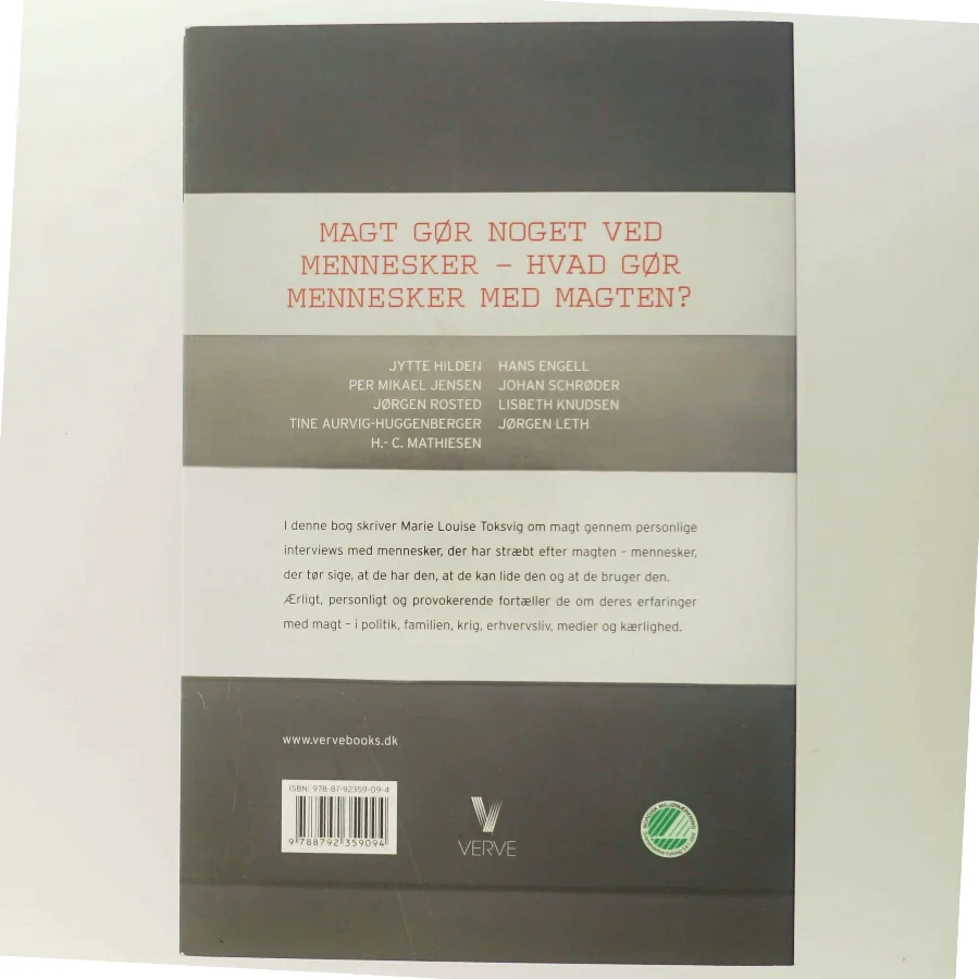 Magt af Marie Louise Toksvig (Bog)
