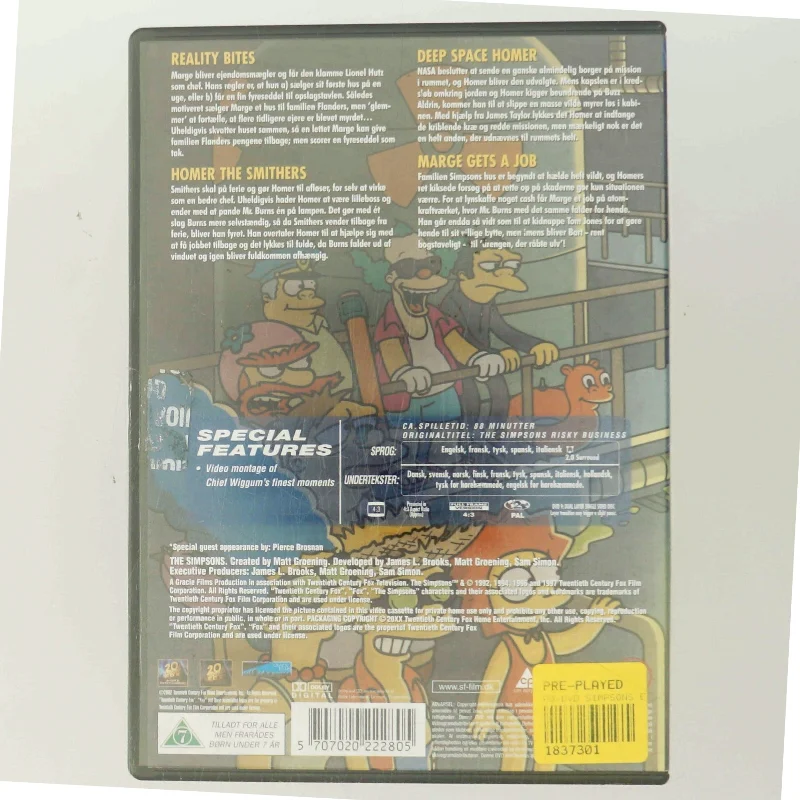 The Simpsons - Risky Business (DVD)