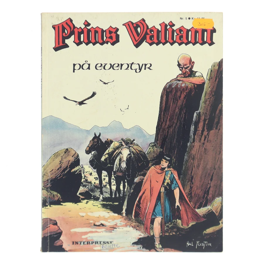 Prins Valiant på eventyr af Hal Foster (Bog)