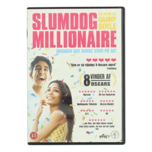 Slumdog Millionaire med Dev Patel (DVD)