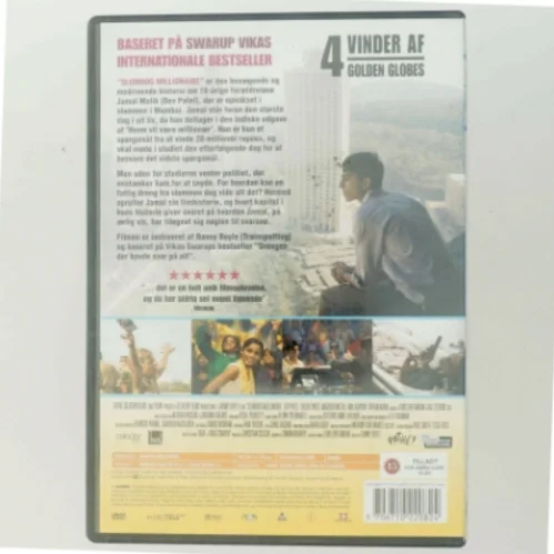 Slumdog Millionaire med Dev Patel (DVD)