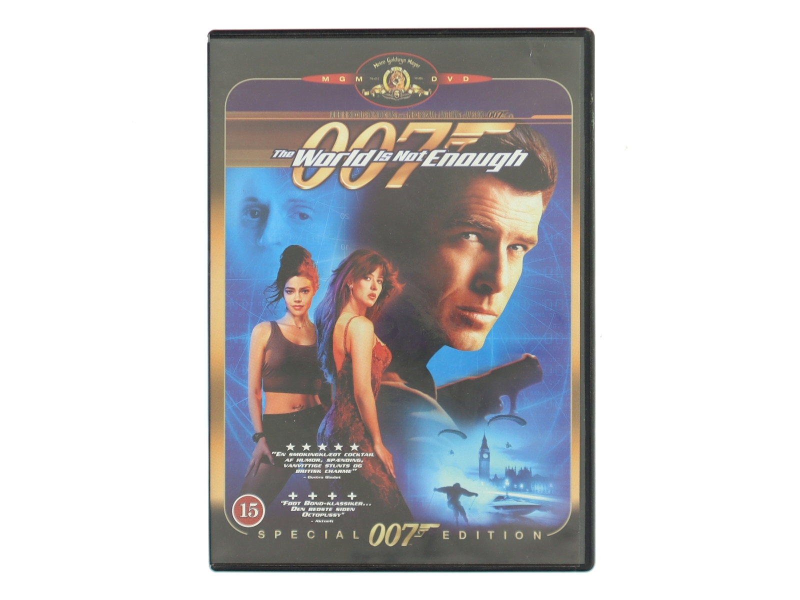 007, the world is not enough med Pierce Brosnan (DVD)