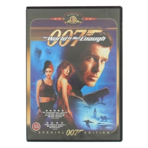 007, the world is not enough med Pierce Brosnan (DVD)
