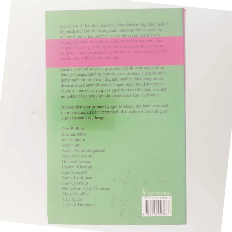 Digitale verdener : de nye mediers æstetik og design (Bog)